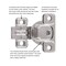 Hickory Hardware Hinge Soft-Close Face Frame, 2PK HH74717-14 - alternate 3